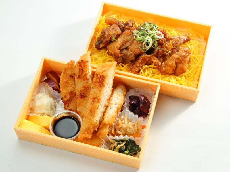 チキンカツの満腹弁当