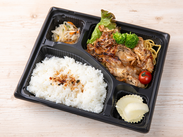 豚バラ生姜焼き弁当