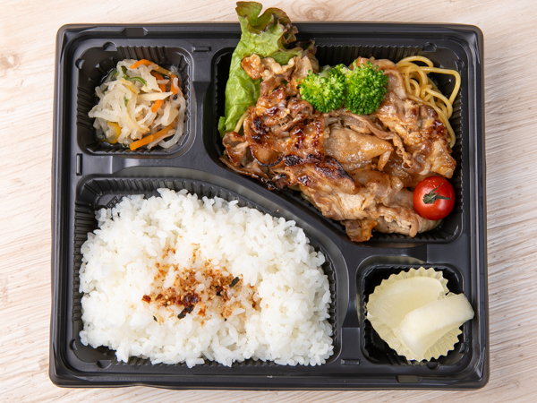 豚バラ生姜焼き弁当