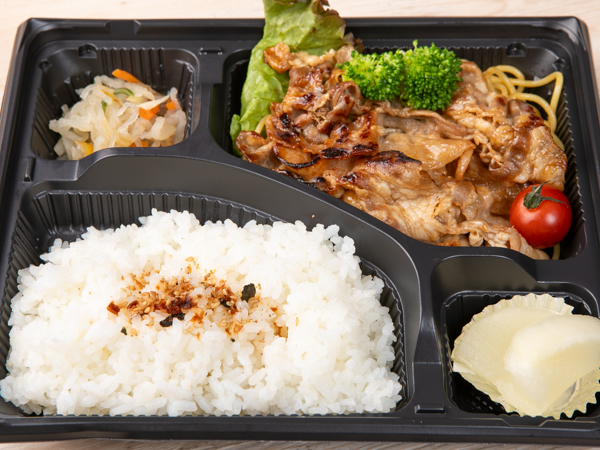 豚バラ生姜焼き弁当