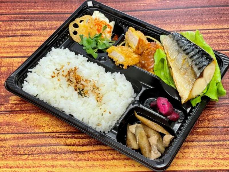 ロース豚カツ＆ノルウェー産塩サバ弁当