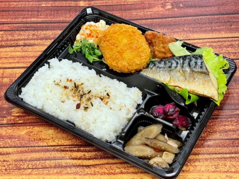 コロカラ＆ノルウェー産塩サバ弁当