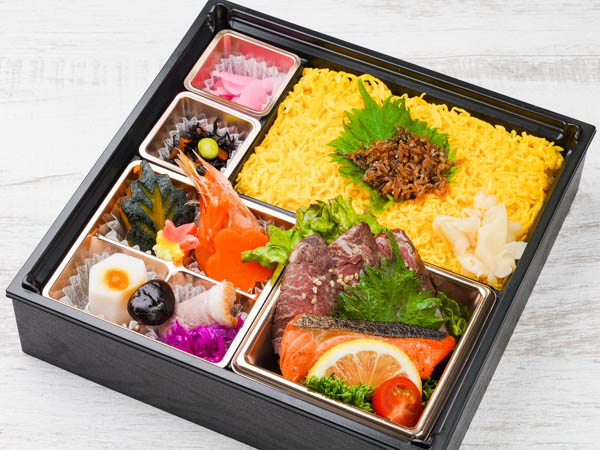 【高級鉄板焼御膳】塩麴仕込みの厳選牛ステーキと季節の焼魚