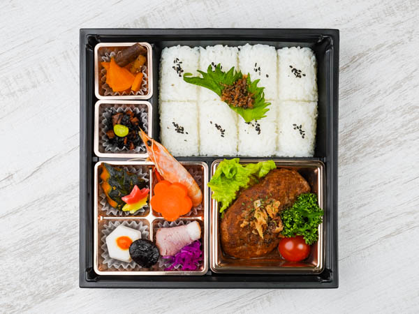 【高級鉄板焼御膳】濃厚デミの蘭麻特製ハンバーグ御膳