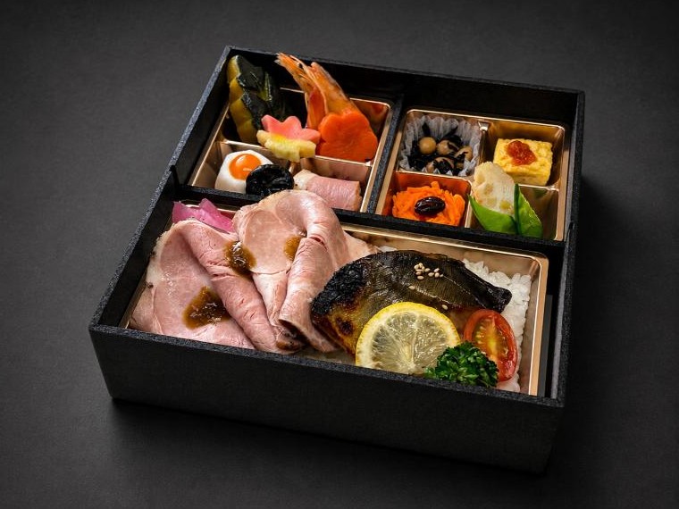 やわらかローストポークと季節魚の西京焼幕ノ内膳