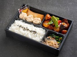 焼売と酢豚の中華弁当