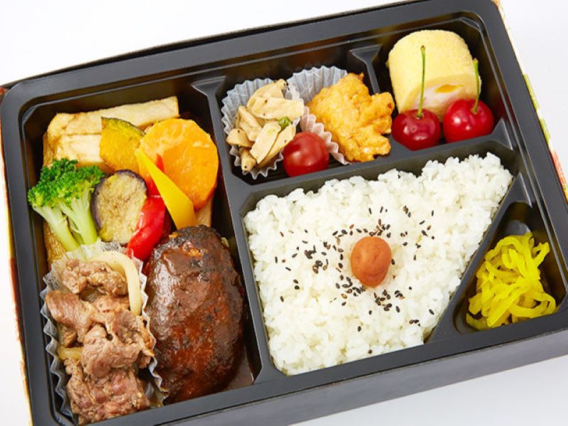 焼肉＆ハンバーグ弁当