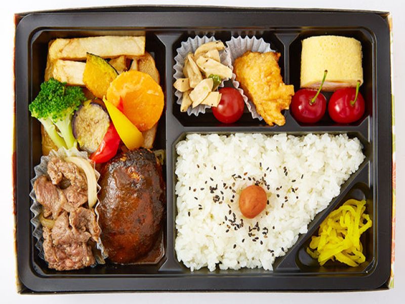 焼肉＆ハンバーグ弁当