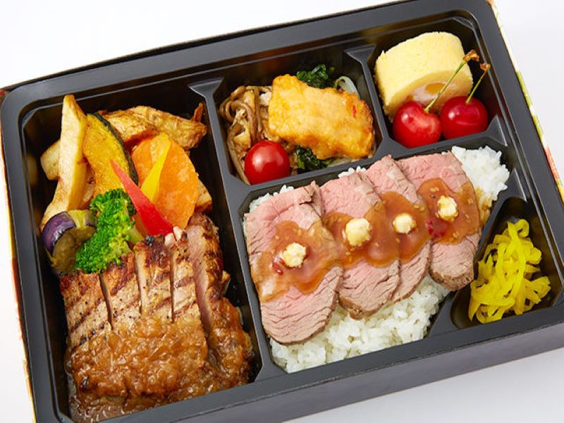 ステーキ＆ローストビーフ弁当