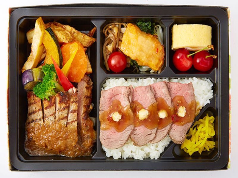 ステーキ＆ローストビーフ弁当