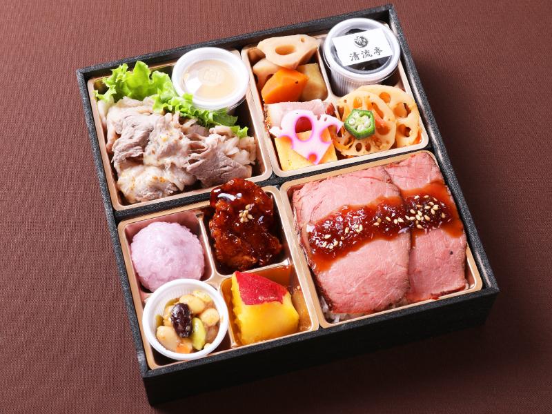 和牛しゃぶしゃぶとローストビーフ膳