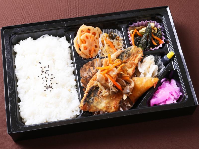 鯖の甘酢あん弁当