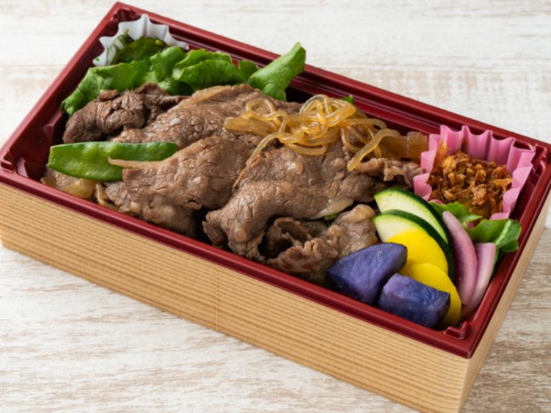 すき焼き弁当（十六穀米）