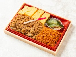 鶏そぼろ　鮭明太