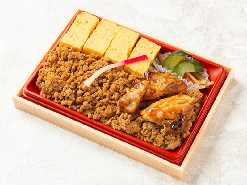 鶏そぼろ焼き鳥