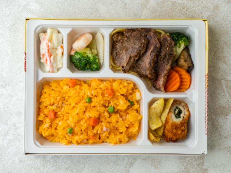 【贅沢】黒毛和牛ハラミステーキ弁当