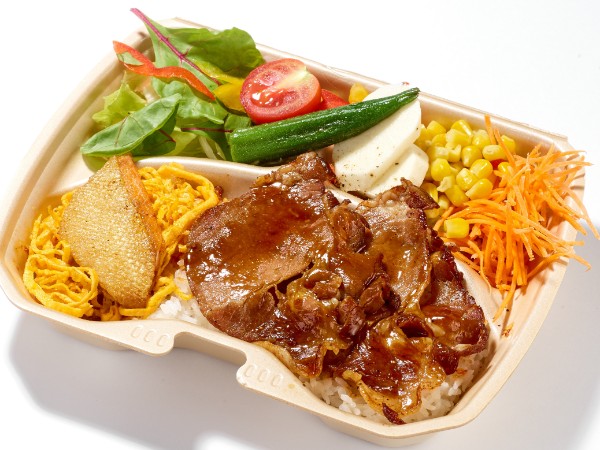 豚肩ロース 鮭ハラス弁当