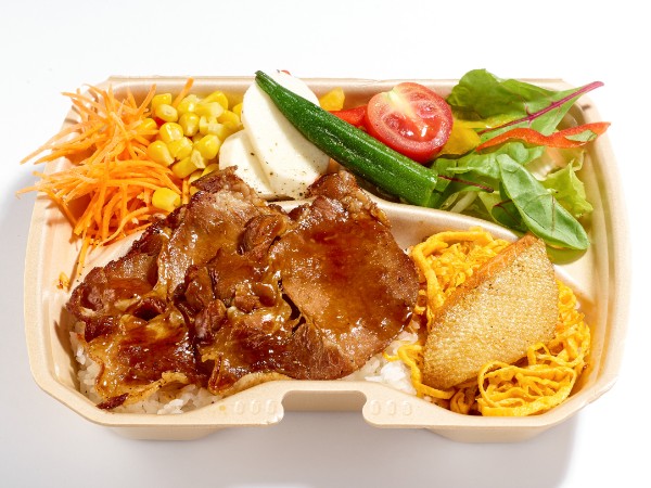 豚肩ロース 鮭ハラス弁当