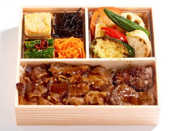 カルビ ハラミ弁当