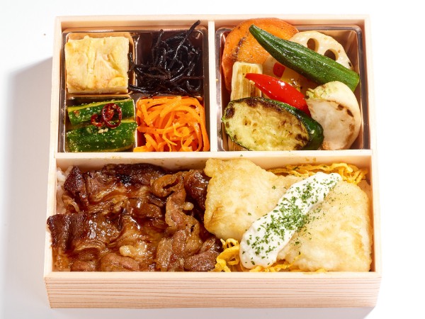 カルビ 白身魚ムニエル弁当