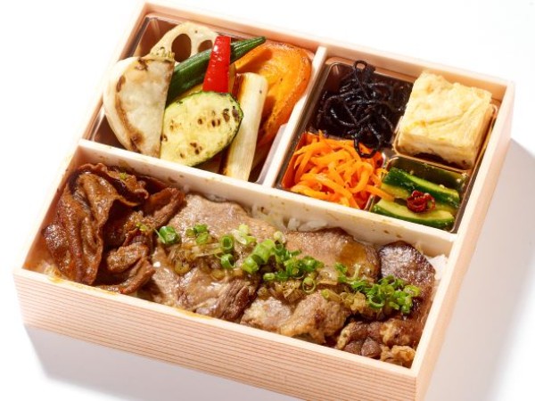 ネギ塩タン 味噌タン弁当