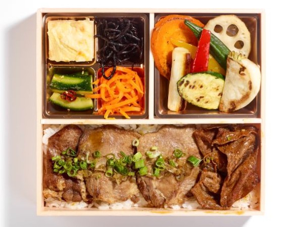 ネギ塩タン 味噌タン弁当