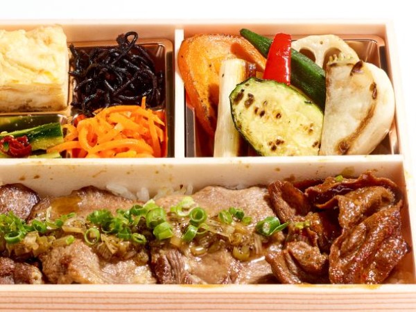 ネギ塩タン 味噌タン弁当