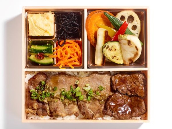タン ハラミ弁当