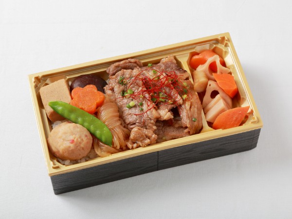 牛カルビ焼き重