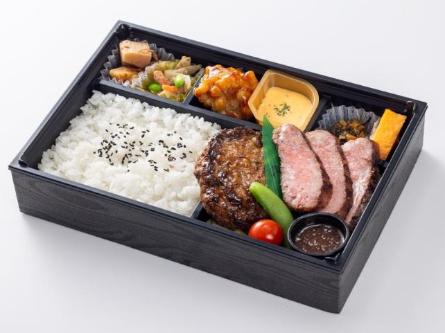 特選ステーキ＆ハンバーグ弁当