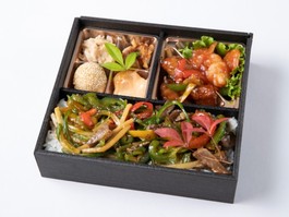 酢豚＆エビチリ＆チンジャオロース重御膳