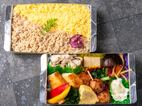 葱塩豚カルビ×鶏の照り焼き弁当