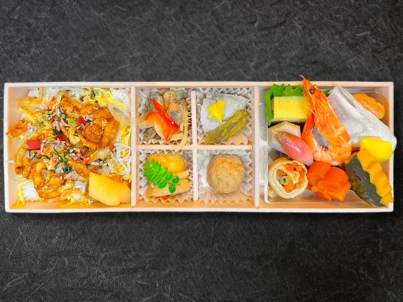 海鮮あなごチラシ×和風おかず御膳