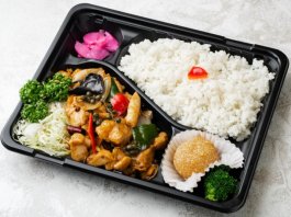 鶏山椒辛味炒め弁当