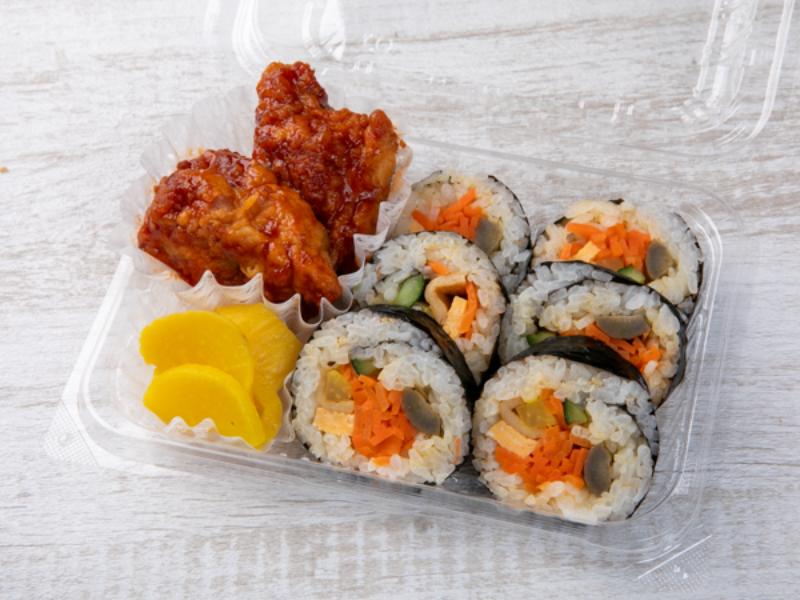 【お手軽BOX】キンパwithヤンニョムチキン