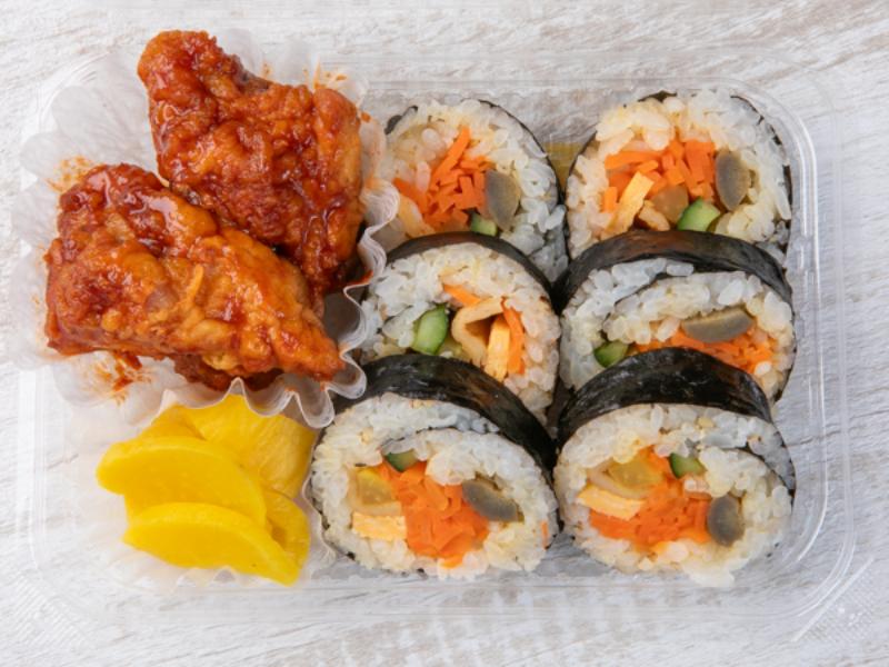 【お手軽BOX】キンパwithヤンニョムチキン