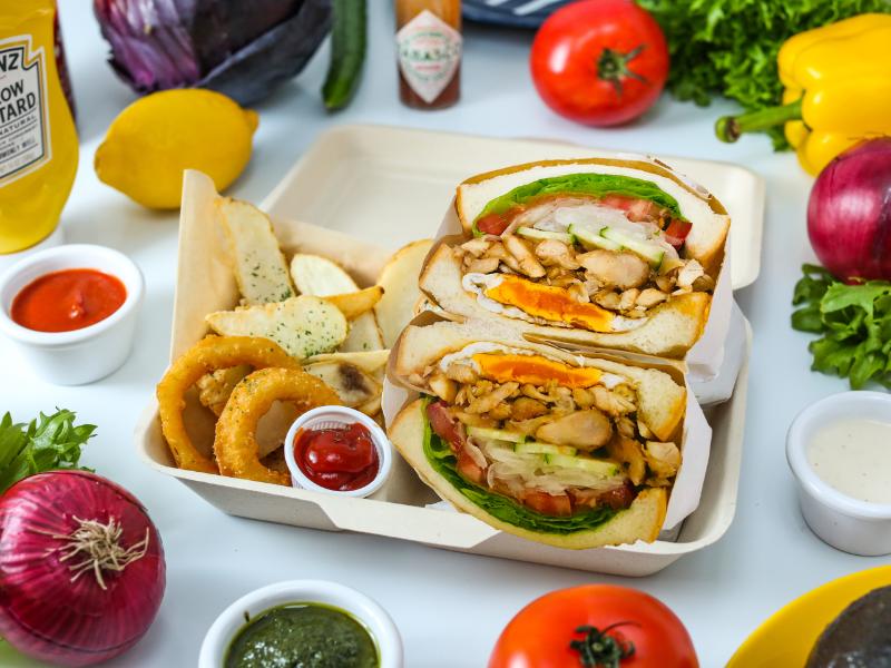 ジューシーズケバブサンドイッチ