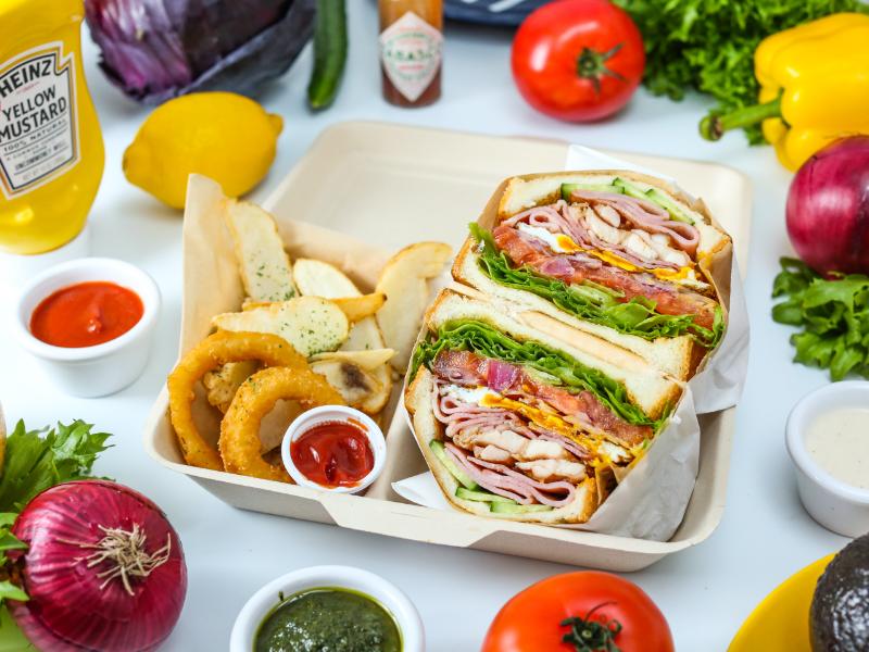 クラブハウスサンドイッチ