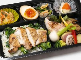 能登豚とじわもん野菜のステーキ弁当