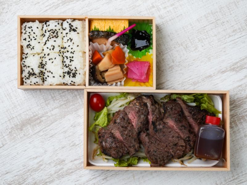 ダブルステーキ弁当