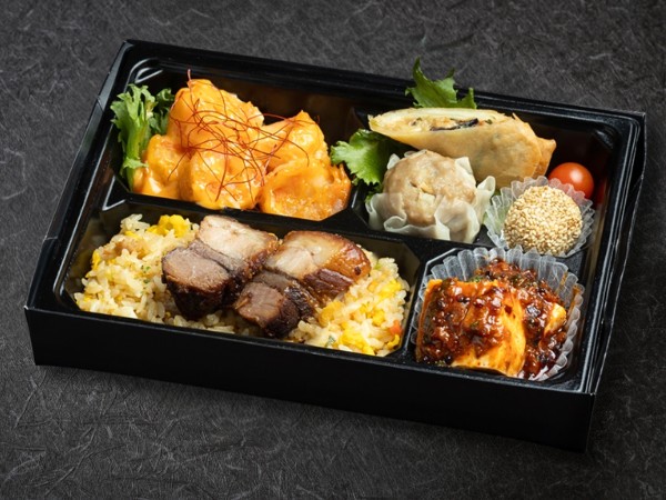 桜御膳【エビマヨと麻婆豆腐】