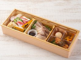 グリル野菜とローストポーク弁当