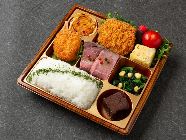 黒毛和牛メンチカツ贅沢洋食弁当