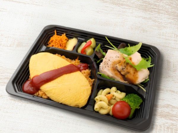 はなきゃのデリ弁〈有機ケチャップオムライス〉