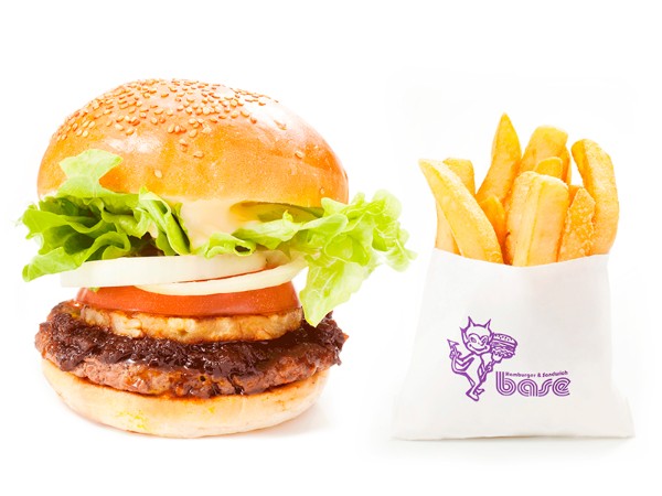 ハワイアンバーガー（ポテト付）