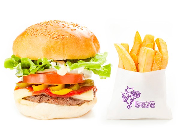 チーズハラペーニョバーガー（ポテト付）