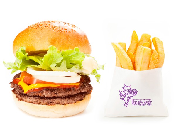 ダブルバーガー（ポテト付）