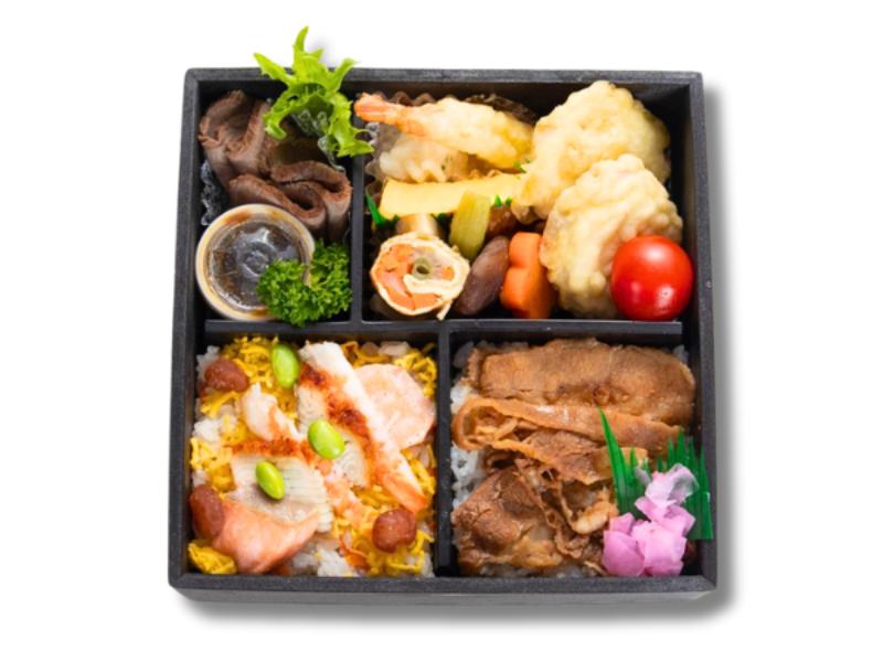 令和幕ノ内（牛めしとチラシ寿司）