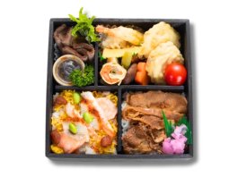 令和幕ノ内（牛めしとチラシ寿司）