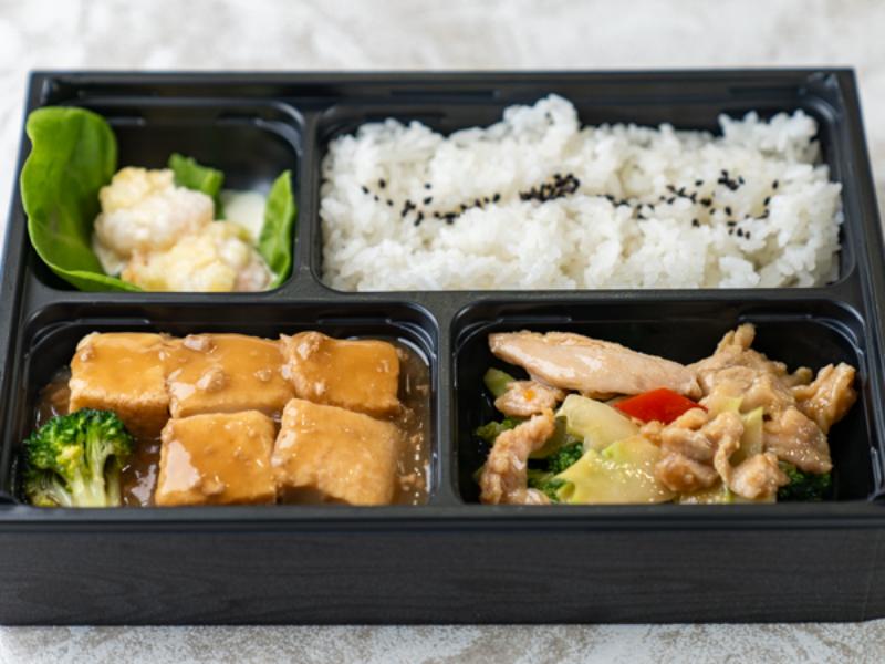 クセになる！鶏肉とブロッコリーのオイスターソース炒め弁当
